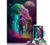 Rompecabezas para Adultos 1000 Piezas de He Got Lucky para Adolescentes Juego desafiante Juguetes decoración de Pared cumpleaños y Navidad 38x26cm