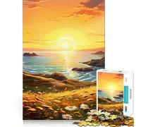 Rompecabezas para Adultos,1000 Piezas de Hermosos paisajes Naturales,Corte, Juguete Divertido para ejercitar la Mente,Juego Tranquilo,Regalo Divertido de cumpleaños (50x75cm)