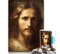 Rompecabezas para Adultos, 1000 Piezas de Jesús para Adolescentes, Juguetes, Cada Pieza es única, un Juego desafiante y Divertido para Toda la Familia (tamaño 38x26cm)