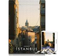 Rompecabezas para Adultos 1000 Piezas de la Ciudad de Estambul, Juegos educativos, Vacaciones, Tiempo Libre, Regalos de cumpleaños, tamaño 38x52cm