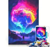 Rompecabezas para Adultos: 1000 Piezas de la Nube Cósmica Juegos Divertidos para ejercitar la Mente y Las Manos, y Fortalecer el Amor en Pareja 38x26cm