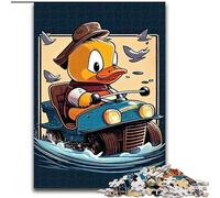 Rompecabezas para Adultos, 1000 Piezas de Madera Ride with The Quackstar, Ideal para Fiestas o cumpleaños, 1000 Piezas(50x75cm)