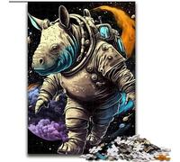 Rompecabezas para Adultos, 1000 Piezas de mitología de rinocerontes 26x38cm, Ideal para Adolescentes y familias. Juego de ingenio para Regalar.