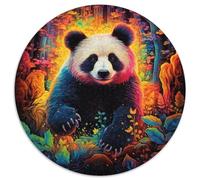 Rompecabezas para Adultos, 1000 Piezas de Pandas de Colores, un Rompecabezas desafiante y Relajante para Adolescentes (67,5 x 67,5 cm)