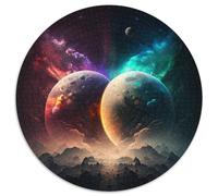 Rompecabezas para Adultos, 1000 Piezas de Planetas del Universo, desafiante Rompecabezas para Adolescentes, diversión Familiar, 67,5 x 67,5 cm