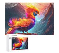 Rompecabezas para adultos, 1000 piezas de rompecabezas de majestad de montaña ascendente de Phoenix para adultos, juego de desafío difícil para es ideal como regalo, 1000 piezas