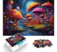 Rompecabezas para adultos 1000 piezas de setas después de la lluvia Puzzle de actividades familiares 50x70cm Decoración interior única y regalos para adolescentes de 14 años y más