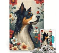 Rompecabezas para Adultos 1000 Piezas del majestuoso Dios canino Juego de ingenio interacción Entre Padres e Hijos fortalece el Amor Entre Parejas 38x52cm