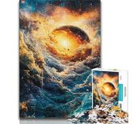 Rompecabezas para Adultos, 1000 Piezas del Sistema Solar, Juegos educativos, decoración del hogar, Juego Educativo para cumpleaños y Navidad (75x50cm)