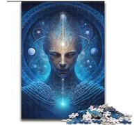 Rompecabezas para Adultos, 1000 Piezas del Universo Zen esotérico 50x75cm, Ideal para Adolescentes y familias. Juego de ingenio para Regalar.