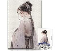 Rompecabezas para Adultos, 1000 Piezas, diseño de Belleza China, decoración del hogar, Regalo de cumpleaños, tamaño 38x26cm