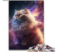Rompecabezas para Adultos, 1000 Piezas, diseño de Gato Persa, Nebulosa, para Adolescentes, Juegos educativos, Regalos (tamaño 26x38cm)