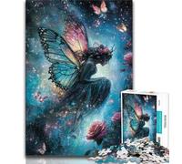 Rompecabezas para Adultos 1000 Piezas diseño de Mariposas Ideal para Adolescentes Toda la Familia 26x38cm