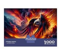 Rompecabezas para Adultos 1000 Piezas Eagle Art Print, Fantasy Bird Rompecabezas para Adultos Juegos Relajantes Regalos para Mujeres Juegos Desafiantes Regalos 52x38cm/1000pcs