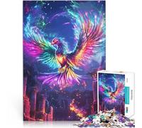 Rompecabezas para Adultos 1000 Piezas El Ascenso del fénix arcoíris Juegos educativos Juguetes de Bricolaje Gran Regalo 38x26cm