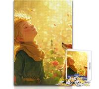 Rompecabezas para Adultos 1000 Piezas El Principito y el Zorro Juguetes Juegos Educativos Decoración de Pared Regalos de Amigo Invisible Tamaño 50x75cm