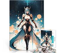 Rompecabezas para Adultos 1000 Piezas Emperatriz Espacial Estilo Anime Alivio del estrés Decoración de Pared cumpleaños y Navidad 75x50cm