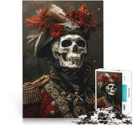 Rompecabezas para Adultos 1000 Piezas Esqueleto de Napoleón Juguetes educativos de Aprendizaje Colección de Artistas, Bellas Artes 38x26cm