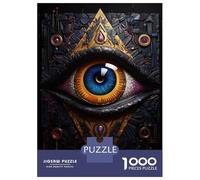 Rompecabezas para Adultos, 1000 Piezas Eye of The Pyramid Rompecabezas para Adolescentes, Juguete, Decoración De Pared, Regalos para Amigos Y Familiares 38x26cm/1000pcs