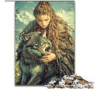Rompecabezas para Adultos 1000 Piezas Fantasy Phoenix, Juego Familiar antiestrés, desafío difícil, Potencia el Amor en Pareja tamaño 50x75cm