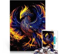 Rompecabezas para Adultos 1000 Piezas Fénix Colorido Juego Familiar para aliviar el estrés: desafío difícil Gran Regalo 50x70cm