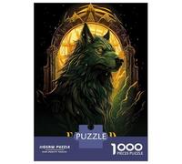 Rompecabezas para Adultos 1000 Piezas Fenrir Rompecabezas Juegos Relajantes Corte De Precisión Cumpleaños Y Navidad 70x50cm/1000pcs