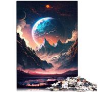 Rompecabezas para adultos 1000 piezas Fox Magic Powers Juguete educativo Anti-Stress Puzzle 14.96" x 20.47" Desafío de inteligencia cerebral Juguetes adictivos