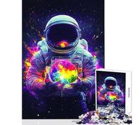 Rompecabezas para Adultos 1000 Piezas Galaxia Espacial - Mundo del Viajero Cósmico Juguete Educativo Regalos para Mujeres Hombres Juegos Relajantes Ayuda al Cerebro Ejercicio Tamaño 50x75cm