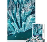 Rompecabezas para Adultos 1000 Piezas Glaciar Perito Moreno Argentina Decoración del hogar Juguetes Regalo para cumpleaños Juegos Familiares Actividades Divertidas en casa tamaño 50x75cm