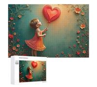 Rompecabezas para adultos, 1000 piezas, globos de amor, fantasía, obras de arte, juegos relajantes, análisis y lógica, regalos únicos de cumpleaños y Navidad, 1000 piezas