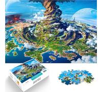 Rompecabezas para Adultos 1000 Piezas Gran Árbol de la Vida Juegos educativos Decoración del hogar Juego de desafío único 50x70cm