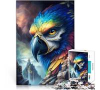 Rompecabezas para Adultos 1000 Piezas Guacamayo Imaginario Juguetes educativos de Aprendizaje Interacción Entre Padres e Hijos 38x26cm