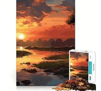 Rompecabezas para Adultos,1000 Piezas,Hermoso Paisaje Natural,Arte de Bordes precisos,Juego de Habilidad Mental,Juego Tranquilo,Regalo de cumpleaños para la Mente (50x75cm)