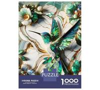 Rompecabezas para Adultos 1000 Piezas Hummingbird Kintsugi Art Rompecabezas para Adultos Juegos De Relajación Análisis Y Lógica Oferta como Regalos para Toda La Familia 70x50cm/1000pcs