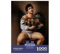 Rompecabezas para Adultos 1000 Piezas Immortal Fruit - Man with Fruit Basket Rompecabezas Juegos Divertidos Vacaciones En Casa Matar El Tiempo Oferta como Regalos para Toda La Familia 70x50cm/1000pcs