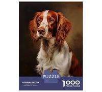 Rompecabezas para Adultos 1000 Piezas Irish Red and White Setter Rompecabezas Juegos Divertidos Vacaciones En Casa Matar El Tiempo Oferta como Regalos para Toda La Familia 38x26cm/1000pcs