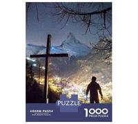 Rompecabezas para Adultos 1000 Piezas Jesus Hope Rompecabezas Juguete Decoración De Pared Vacaciones En Casa Matar El Tiempo Juego Desafiante Regalos 38x26cm/1000pcs