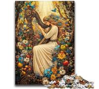 Rompecabezas para Adultos, 1000 Piezas, Juego de Rompecabezas de Anime para Chicas, decoración de Pared, cumpleaños y Navidad, 50x75cm