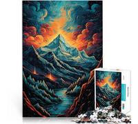 Rompecabezas para adultos, 1000 piezas, juego de rompecabezas de montaña Everest, decoración de pared, regalos únicos de cumpleaños y Navidad, 14.95 x 20.47 pulgadas