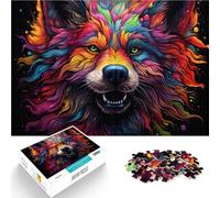Rompecabezas para adultos 1000 piezas Juegos de lobos extraños Juguetes Regalo 10.27 pulgadas x 14.96 pulgadas Entrena tu cerebro y tus manos para un adolescente de 14 años y más