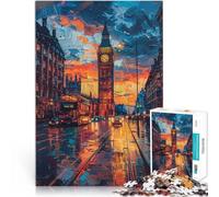 Rompecabezas para adultos, 1000 piezas, juegos educativos del Big Ben, decoración del hogar, regalos para amigos y familiares, 14.95 x 20.47 pulgadas