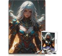 Rompecabezas para Adultos, 1000 Piezas, Juguete de Guerrero angelical, Juego Intelectual, decoración del hogar, Regalo de Amigo Secreto, tamaño 50x75cm