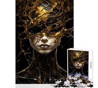 Rompecabezas para Adultos 1000 Piezas Juguete de simbionte Femenino decoración de Pared Regalo de Amigo Secreto para Juego Educativo Ayuda a ejercitar el Cerebro tamaño 38x26cm