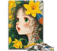 Rompecabezas para Adultos, 1000 Piezas, Juguetes de Anime para Chicas, Juegos educativos, colección de Artistas antiestrés, Bellas Artes, 26x38cm