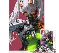 Rompecabezas para Adultos 1000 Piezas Kill Machine Anime Girl Juguete Educativo Regalo de cumpleaños Juegos Divertidos fomenta el Amor Entre Parejas tamaño 38x26cm