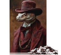 Rompecabezas para adultos 1000 piezas La serpiente noble Rompecabezas para adultos Rompecabezas de cartón Regalo divertido 1000 piezas (75x50 cm)