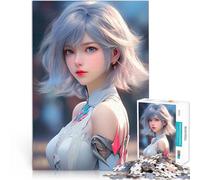 Rompecabezas para Adultos 1000 Piezas Linda Chica Maga Ayuda al Cerebro a ejercitar Juguetes adictivos para Cultivar la Paciencia. Una Obra de Arte 52x38cm