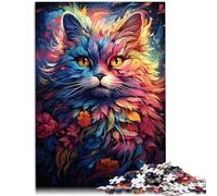 Rompecabezas para adultos, 1000 piezas, lindo gatito, competencia de velocidad de mano, 14.95 x 20.47 pulgadas, entrena tu cerebro y manos para adolescentes a partir de 14 años