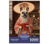 Rompecabezas para Adultos 1000 Piezas Lord Black Wolf Head Rompecabezas Juegos Divertidos Vacaciones En Casa Matar El Tiempo Oferta como Regalos para Toda La Familia 52x38cm/1000pcs