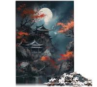 Rompecabezas para adultos, 1000 piezas, lugares tradicionales asiáticos, juego de rompecabezas de 50 x 70 cm, regalos para amigos y familiares a partir de 14 años